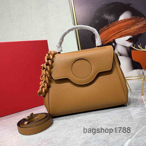 

quality high evening shoulder bags bags women acrylic chain handbag leather luxury designer brand crossbody female solid color purses 22324