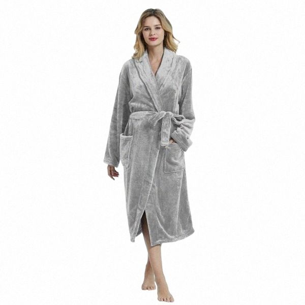 

women's sleepwear women robes winter warm coral fleece nightdress female pajamas home clothes floral dressing gron kimono el bathrobe y, Black;red