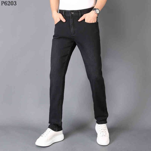 

jeans men's autumn and winter 2022 pants casual denim loose straight fit2kv9, Blue