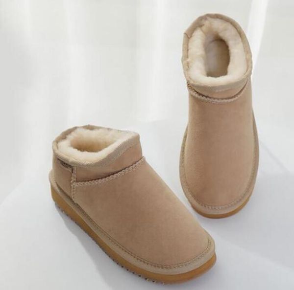 

men's women's slippers ankle boots women men and children cotton shoe, Black