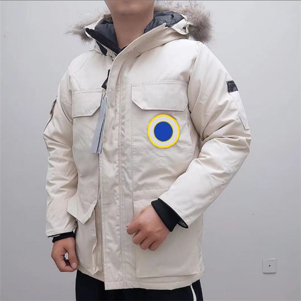 

20fashion mens jackets parka women classic casual down coats outdoor warm feather winter jacket coat outwear couples clothing, Black