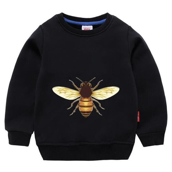 

2021 boys hoodie spring and autumn long sleeve head whole cotton long t-shirt children sweater children colors cartoon baby clothi283s, Black