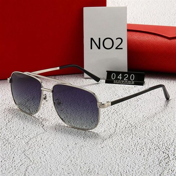 

summer mens designer sunglasses luxury goggle sunglasses uv400 0420 5 colors excellent quality with box264l, White;black