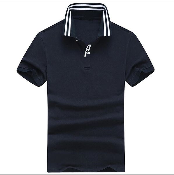 

men's polos fashion classic solid color branded men's polo shirt men lapel short sleeve t-shirt cotton breathable tees size m-xxl, White;black