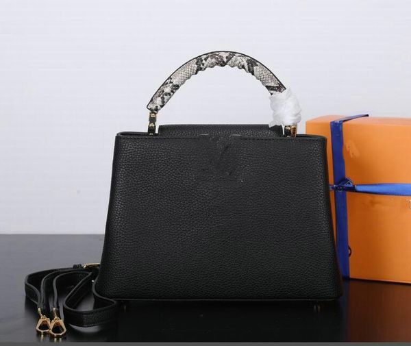 

Top quality Women's Crossbody Bags fashion tote famous Designer Shoulder Bag Purse Genuine Leather Handbags Handbag 131779#27x18x10cm, Red