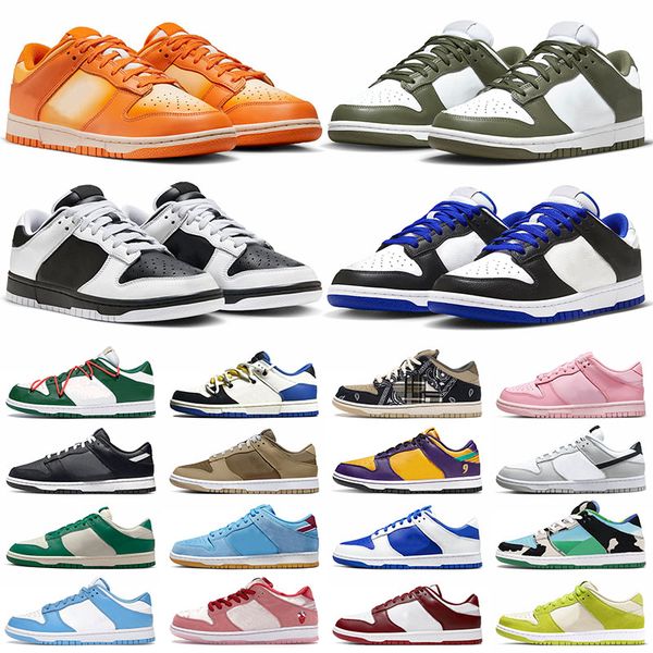 

mens womens dunkes low designer running shoes magma orange offs white valentine day reverse panda malachite cactus jack medium olive