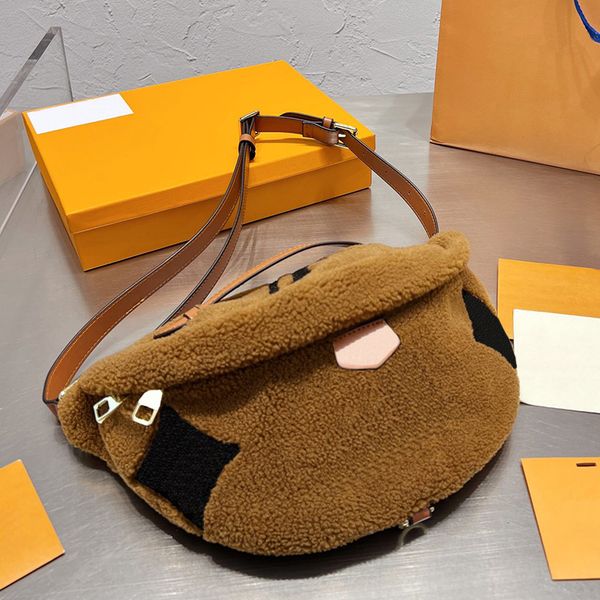 

bumbag bum bag waist bags handbags women plush beltbag bumbags fashion classic multifunction large capacity beltbags