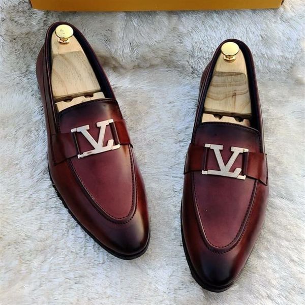 

loafers men shoes pu leather fashion low heel fringe dress brogue spring ankle boots vintage classic male casual hc443259b, Black