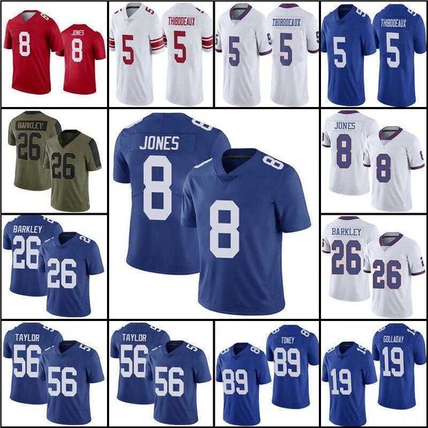 

custom jerseys 26 saquon barkley jersey 5 kayvon thibodeaux 8 daniel jones 19 kenny golladay 89 kadarius toney football 56 lawrence taylor, Black