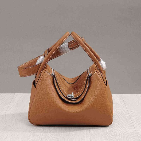 

bags herme crossbody lindys quality first high layer cowhide women's leather handbag medicine case versatile atmospheric shoulder small