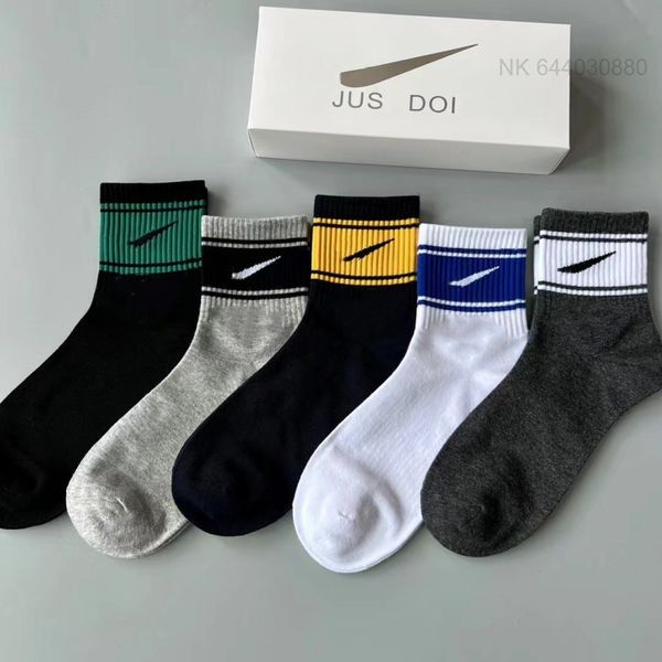 

men's socks suwan naikister and women's medium fashion sports running box, Black