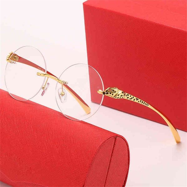 

rimless round glasses frame prescription women metal designer vintage frameless sun for with box, White;black