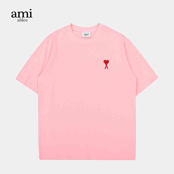 

ammi's mens women designers t-shirts ablee men's and women's short sleeve t-shirts little love clothes 2022 fashion flagship, White;black