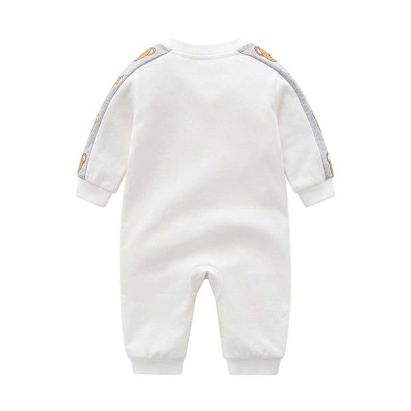 

hight quality baby romper infant newborn cartoon bear cotton rompers onesies jumpsuit jumpsuits children designers clothes kids boutiqu308b, Blue