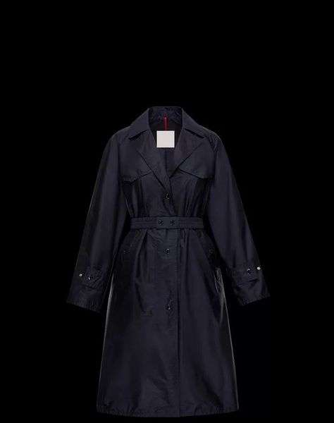 

rutilicus designer monclair womens long down jackets french brand lace-up hooded autumn jacket embroidered letter armband women's thin, Black