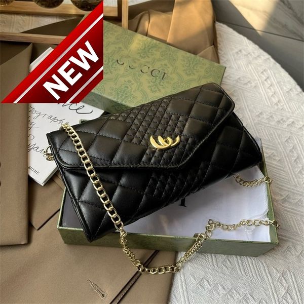 

80% off new lingge fashion small square chain simple women's shoulder bagywty