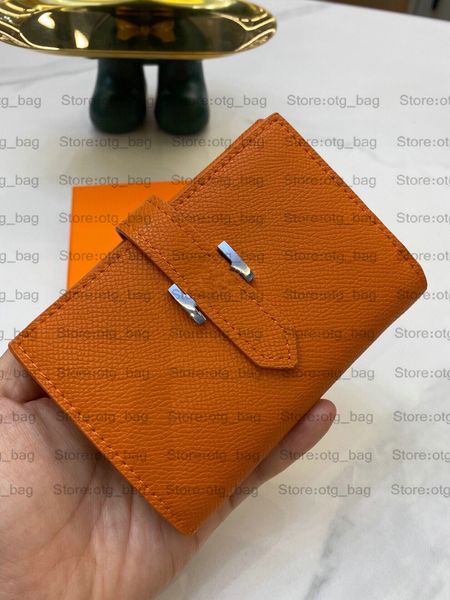 

6906 classic bearn short wallet ladies two fold epsom handle bag casual mini designer purse wallets wallet womens designers luxury coin key, Red;black