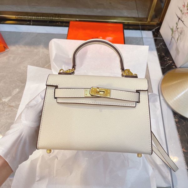 

luxury designers bags hermeee kel1ys second generation palm print mini bag messenger milkshake white mobile phone celebrity zmm l2yz r7xe