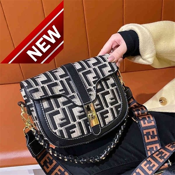 

60% off trendy bags 2022 new digner handbags factory store street trend single shoulder diagonal span portable small round buckledzqu