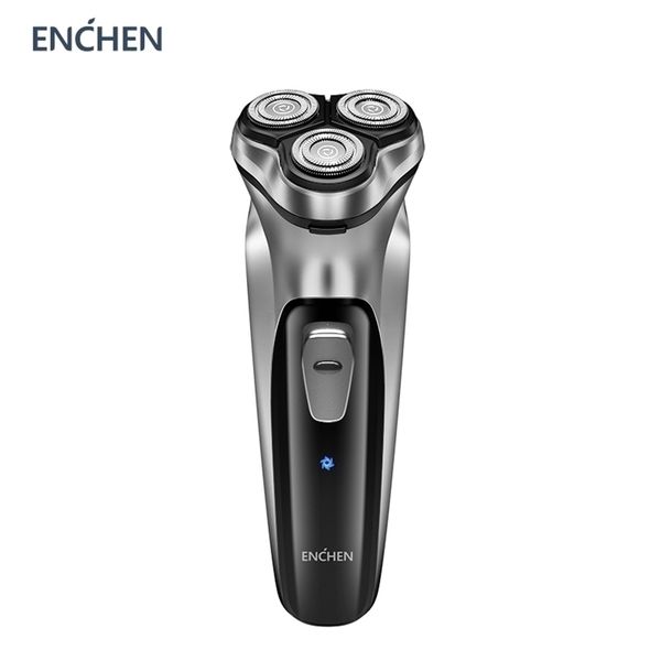 

electric shavers enchen blackstone shaver razor men typec rechargeable shaving beard machine intelligent control travel lock 100% 220916