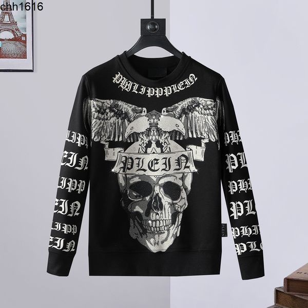 

pullan street fashion printed drill skull head pullover jacket, Black