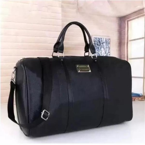 

2022 fashion mens duffel bags luxurious women travel luggage duffle bag black flower designer handbags large capacity sport size 55cm #225e