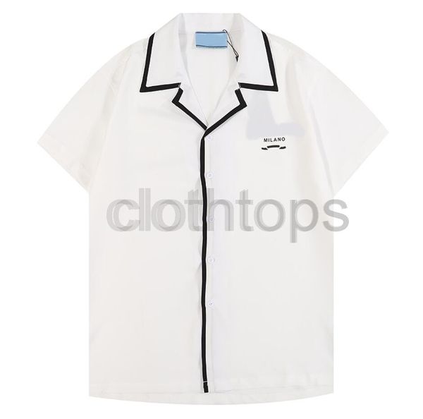 

mens women designer short sleeved shirts summer letters print polo shirt hip hop men women classic t-shirts breathable tees white