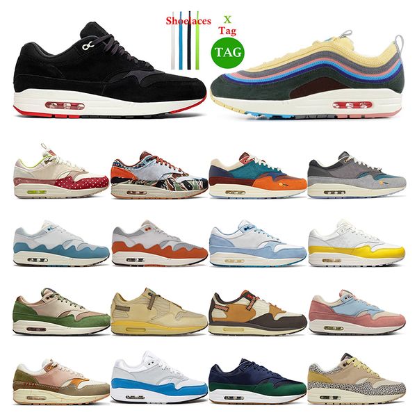 

running shoes for men womens sean wotherspoon blueprint triple black white treeline mens sports sneakers trainers fashion