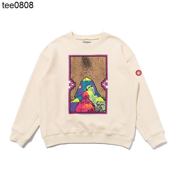 

men's boys and girls hoodies sweatshirts early autumn 2020 new high-quality fashion brand cavempt psychedelic adventure relics picture, Black