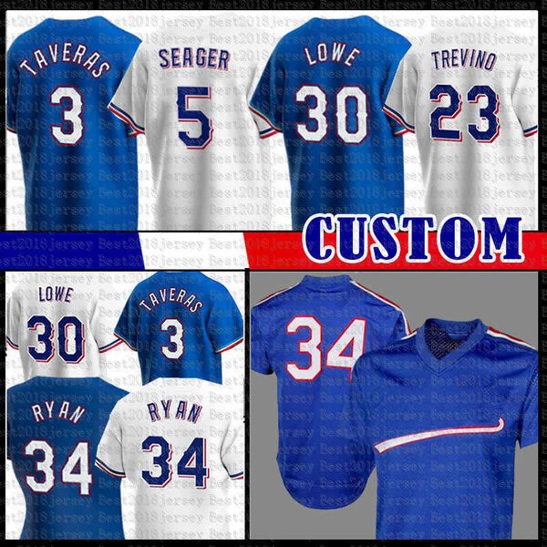 

custom baseball jersey men women kids semien nolan ryan corey seager texas marcus willie calhoun mitch garver jonah heim nathaniel lowe stit, Black