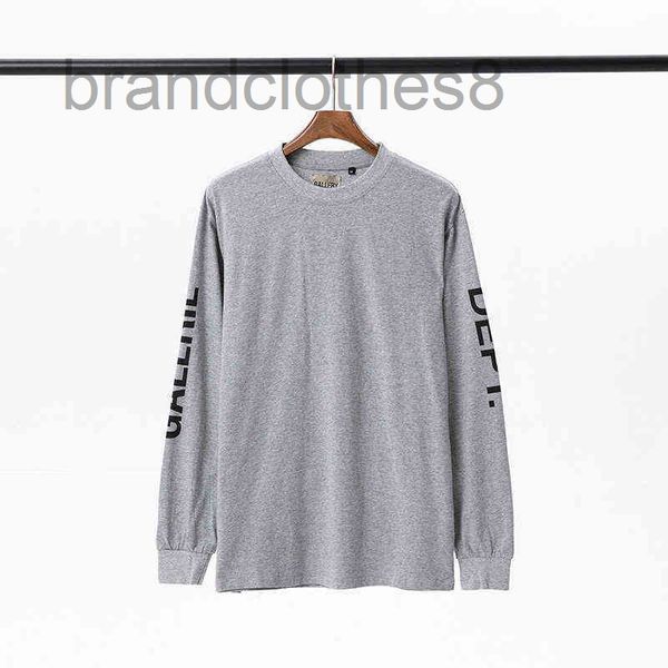 

galleries dept designer hoodie sweatshirt pullover long sleeve shirt autumn fall winter vintage men women gary classic letter slogan ar, Black