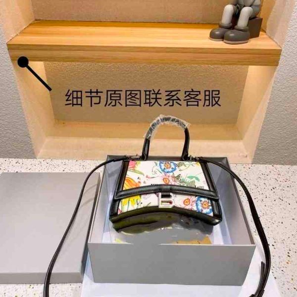

designer bags balenciga hourglass women's bag canvas hourglasss bag portable one shoulder messenger bag crossbody