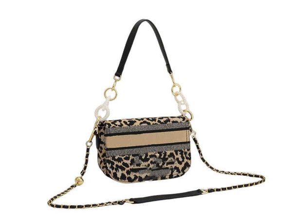 

classic leopard pattern single shoulder messenger bag bottegas fashion shopping satchels luxury designer purses crossbody