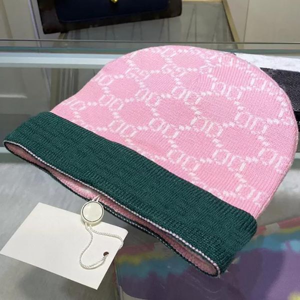 

luxury designer beanies winter hat beanie men hats women fashion designers g caps fall woolen cap little jacquard warm skull hat, Blue;gray