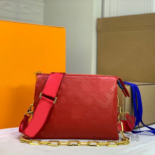 

620s ening bags handbags women crossbody bag classic coussin shoulder bags small flap handbag purse genuine leather multi pochette embossed
