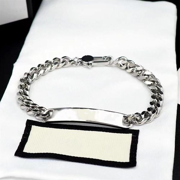 

designer jewelry silver gold bracelet for women men bangle stainless steel jewellery luxury charm bracelets designer mens 234q, Black
