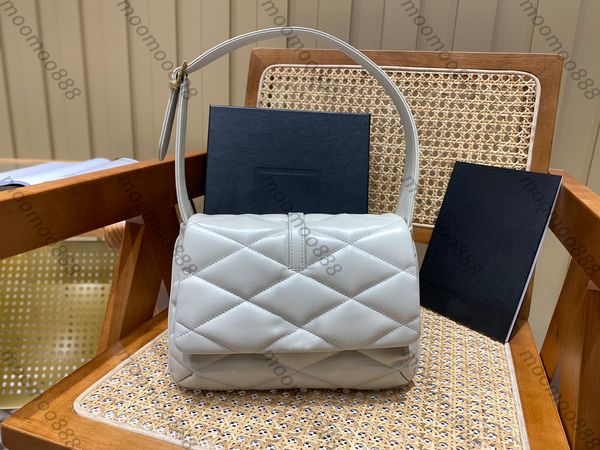 

10a tier small 24cm le5a7 hobo bag mirror quality luxury designer womens handbag real leather lambskin quilted flap bag clutch purse black s
