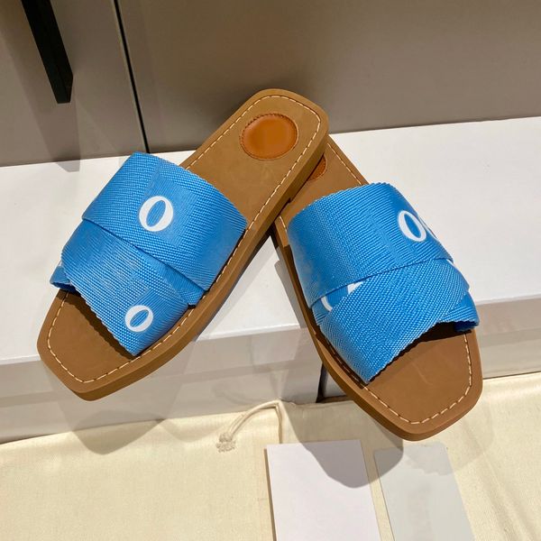 

2022classic designer women slippers summer rubber sandals beach slip fashion rubber sole non-slip slipper indoor shoes size 35-, Black