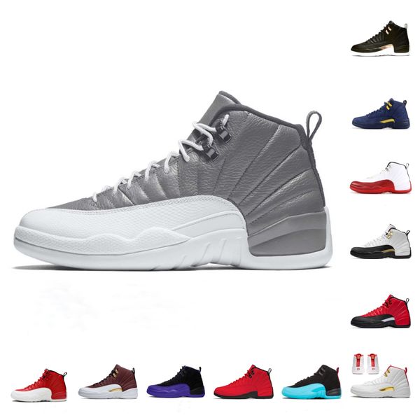 

mens mens 12 12s basketball shoes stealth ovo white twist royalty utility university gold flu game indigo dark concor fiba gym red black
