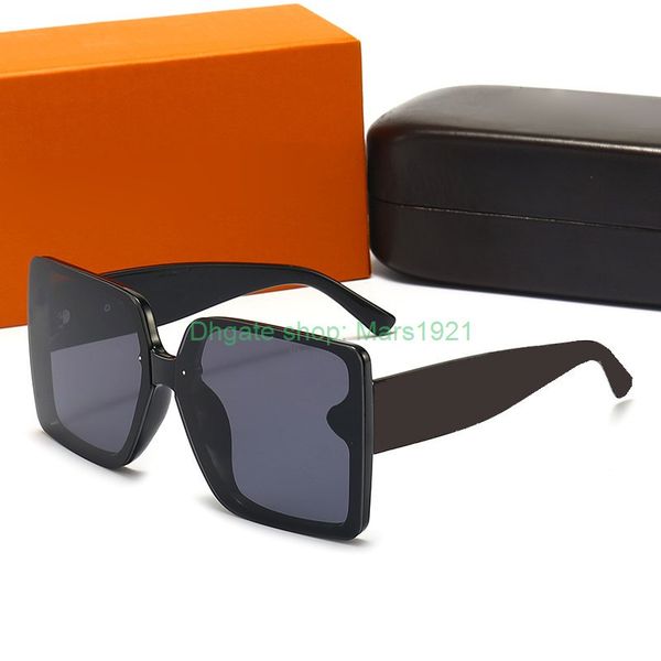 

2022 fashion designers retro sunglasses men women full frame mirror uv400 polaroid lenses sunglass driving travel, White;black