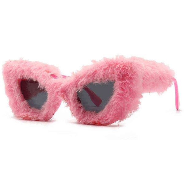 

sun glasses eye plush womens sunglasses and decorating frames, White;black