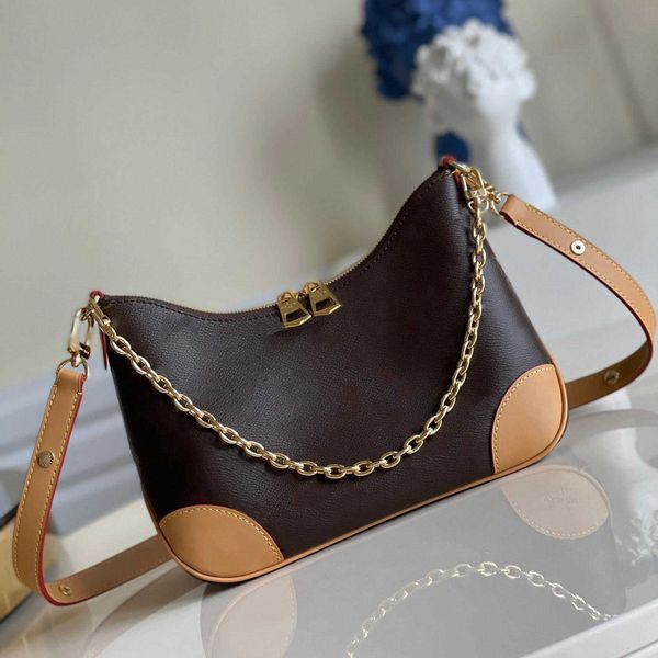 

22s designer bag handbags odeon vintage boulogne bags fashion functional bag letter flower pattern womens crossbody double zip leather chain