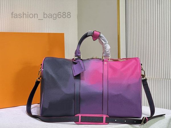 

evening bags keep all bag bandouliere large capacity luggage bags luxury designer handbag gradient pastel shades shopping handbags