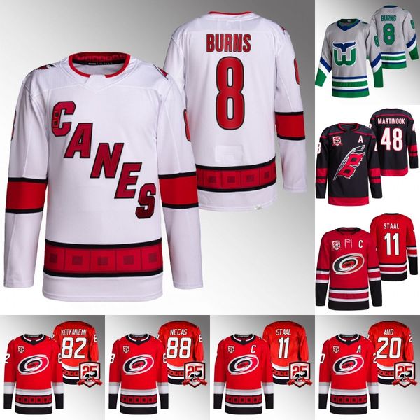 

hockey jerseys #8 brent burns hurricane jerseys sebastian aho teuvo teravainen max pacioretty niederreiter andrei svechnikov justin williams, Black;red