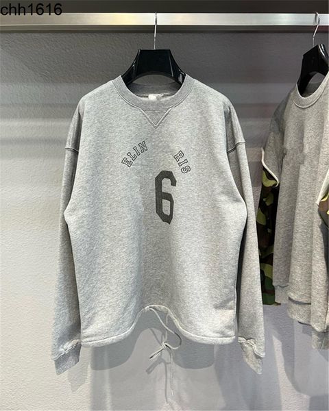 

high version balencaigass family 21 autumn and winter new front printing 16 printing weaving and dyeing men and women round neck casual clot, Black