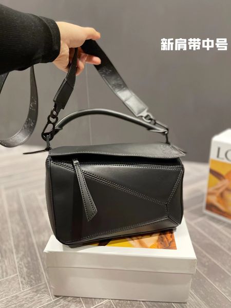 

2022 designer geometric bag handbag handbags the tote bag strap bags crossbody women fashion luxurys designe classic casual large capacity, Red;black