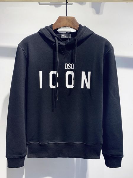 

men's hoodies sweatshirts dsq goyar hoody hoodies italy fashion sweatshirts autumn print d2 hoodie male 100% cotton s4, Black