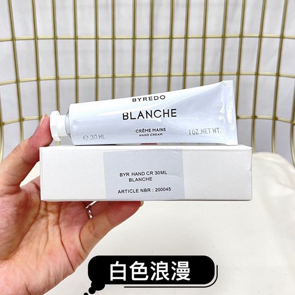 

high end brand hand cream lotion 30ml byredo mojave ghost blanche rose of no mans land bal dafrique hands lotions travel exclusive skin care