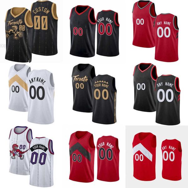 

75th custom jersey toronto''raptors''men women youth 24 khem birch pascal 43 siakam 23 fred vanvleet 3 og anunoby basket, Black;red