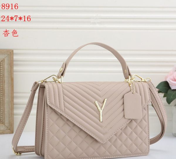 

fashion shoulder cross luxury designer oblique women body bags embroidery thread diamond lattice plain vintage leather handbags flap messeng